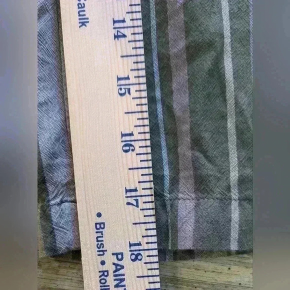 Sonoma Sleeveless Belted V-neck Jumpsuit Linen Blend Sz Small - Picture 7 of 10